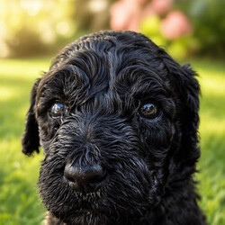 Adopt a dog: Beautiful Curly Black Labradoodle Boy – Last One Looking for His Forever Home /Labradoodle/Female/Sex: Female,Beautiful  Black Labradoodle Boy – Last One Looking for His Forever Home